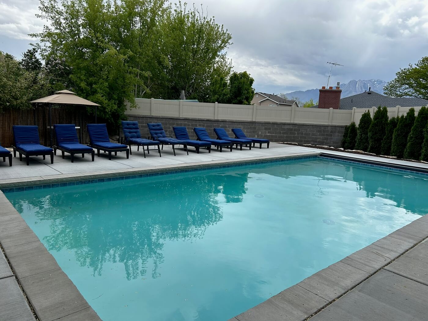 View of the Wasatch Sun Club pool